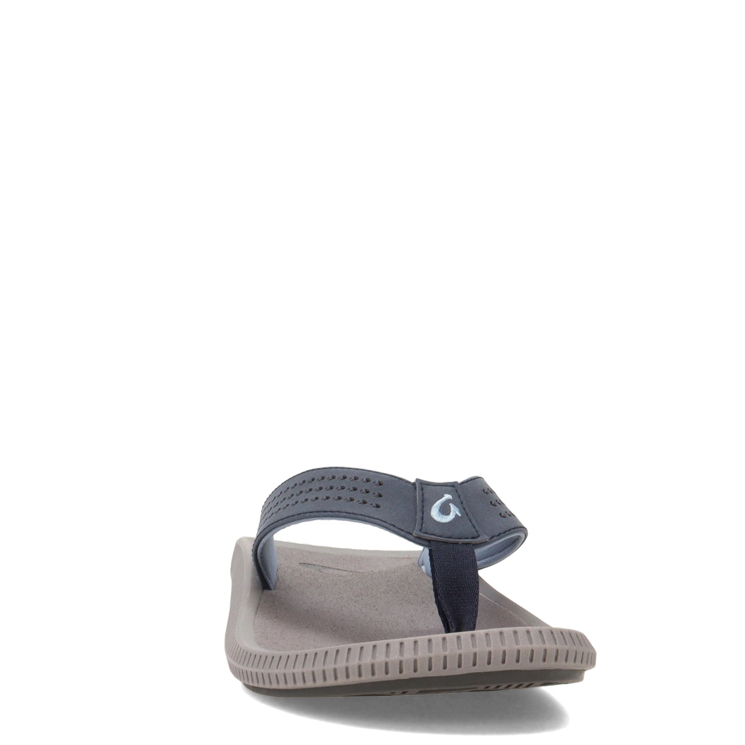 Peltz Shoes  Men's OluKai Ulele Sandal Blue Depth/Charcoal 10435-TF26