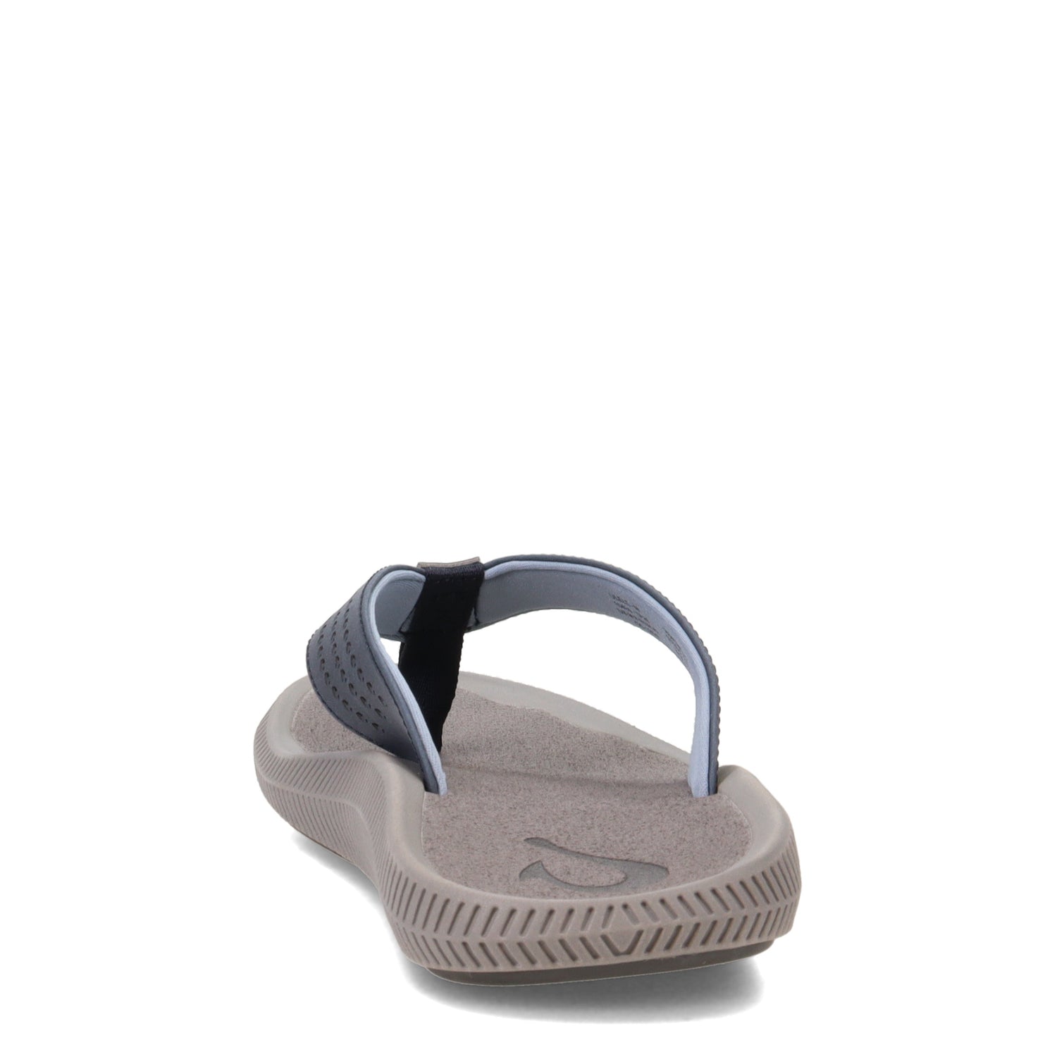 Peltz Shoes  Men's OluKai Ulele Sandal Blue Depth/Charcoal 10435-TF26