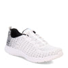 Peltz Shoes  Women's Skechers Virtue Sneaker WHITE BLACK 104411-WBK