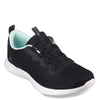 Peltz Shoes  Women's Skechers Vapor Foam Lite Sneaker BLACK 104481-BKW