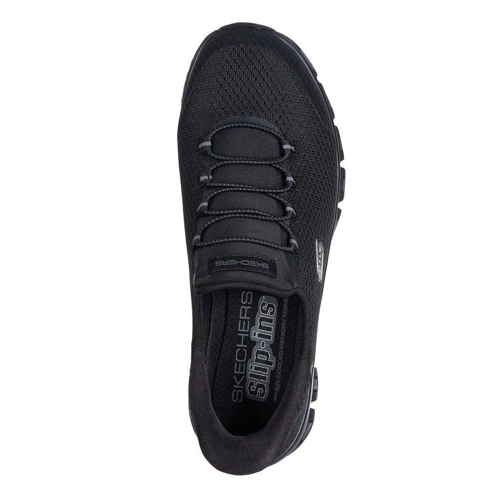 Women's Skechers Slip-ins: Glide-Step - Pursuit Sneaker BLACK 104547-BBK