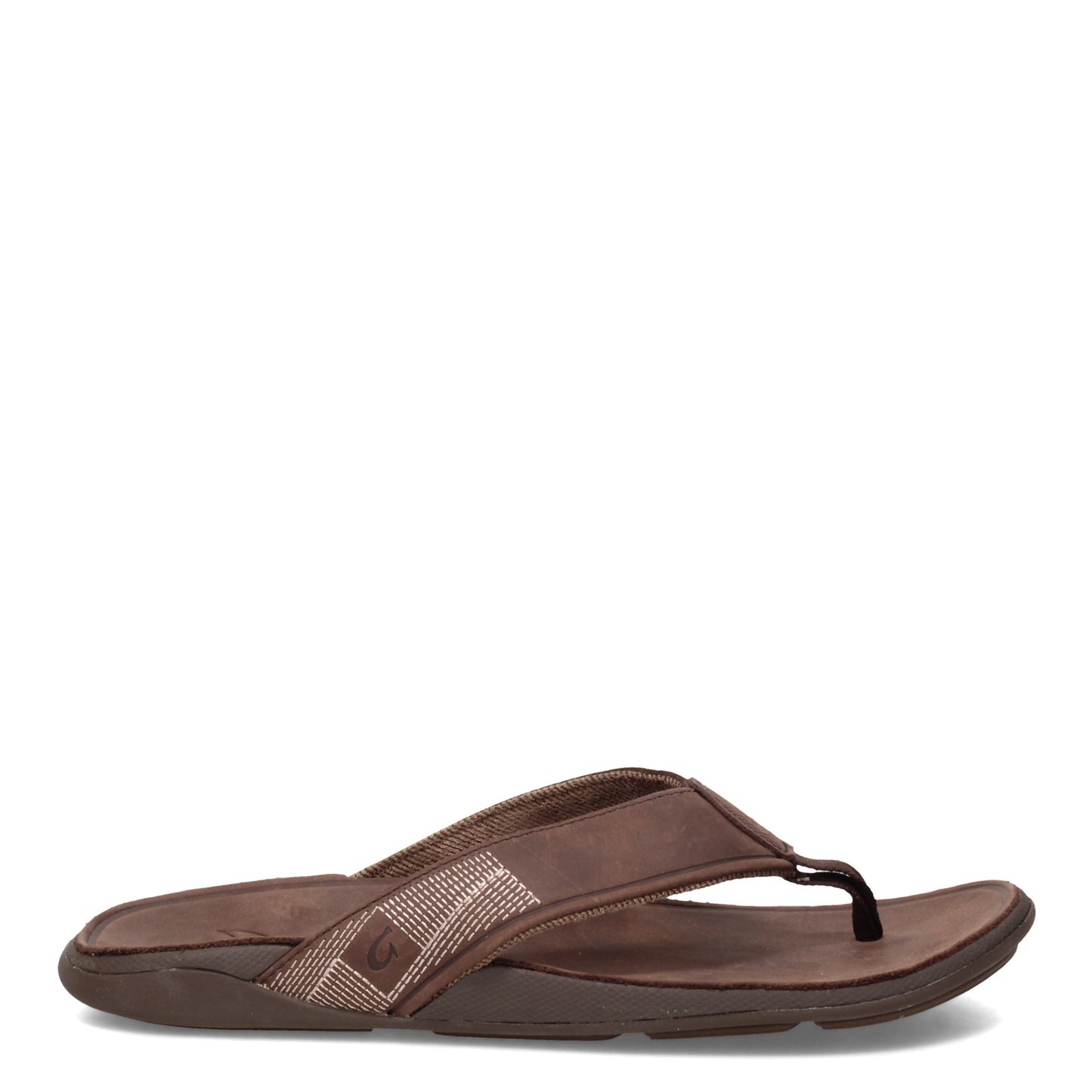 Peltz Shoes  Men's OluKai Tuahine Sandal WOOD 10465-6363