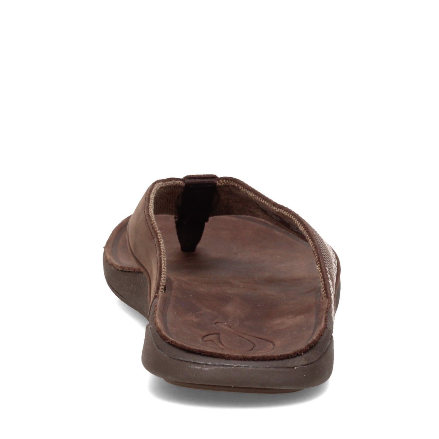 Peltz Shoes  Men's OluKai Tuahine Sandal WOOD 10465-6363