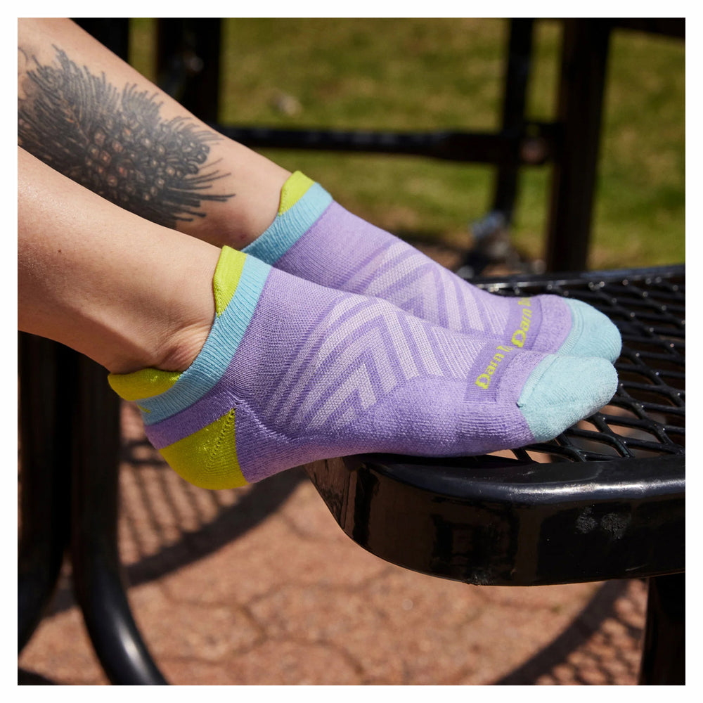 Women's Darn Tough, No Show Tab Cushioned Ultra-Lightweight Running So ...