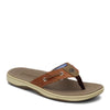Peltz Shoes  Men's Sperry Baitfish Sandal TAN 1048719