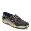 Peltz Shoes  Men's Sperry Billfish Ultralite 3-Eye Boat Shoe NAVY BROWN 1048826
