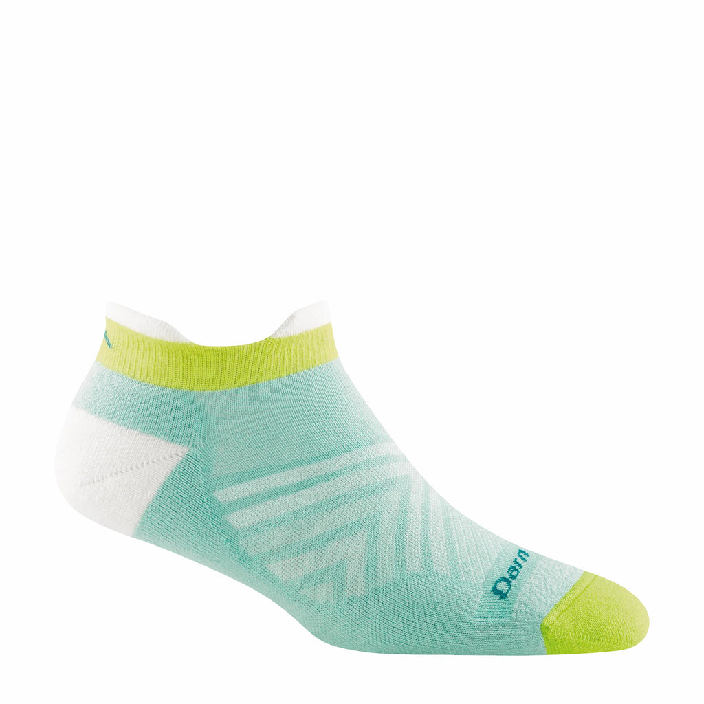 Women's Darn Tough, Coolmax No Show Tab Cushioned Ultra-Lightweight Running Socks