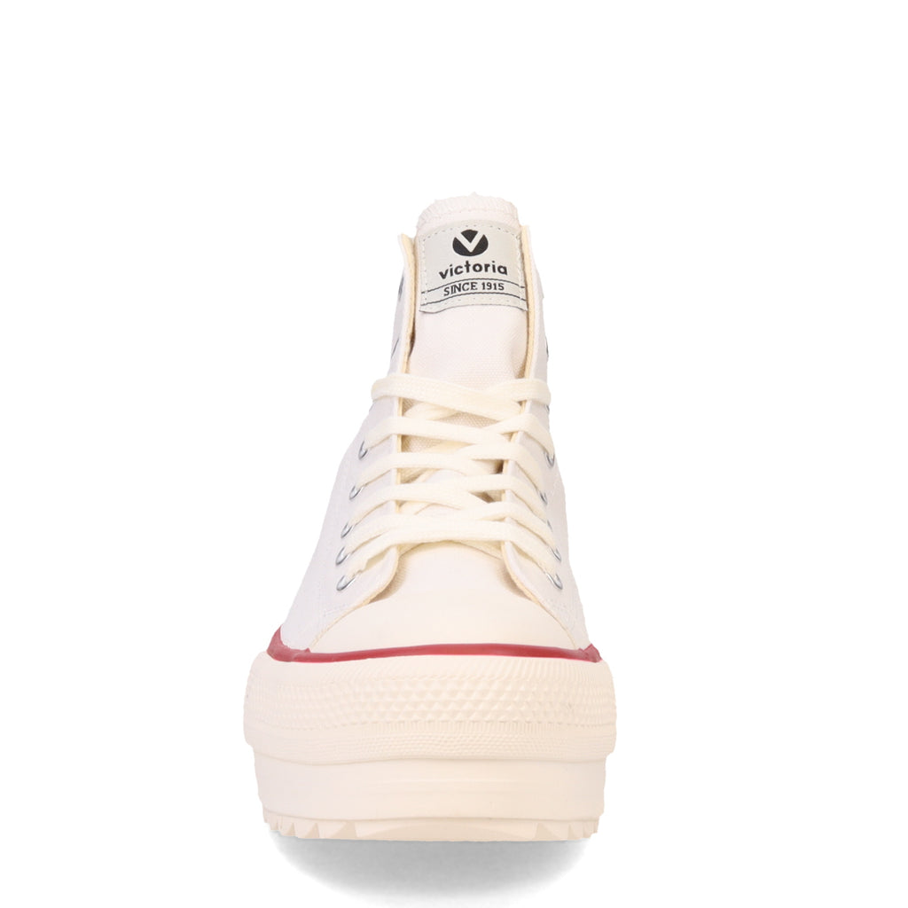 Women's Victoria Tribu Doble Lona Sneaker BLANCO 1061121-BLANCO