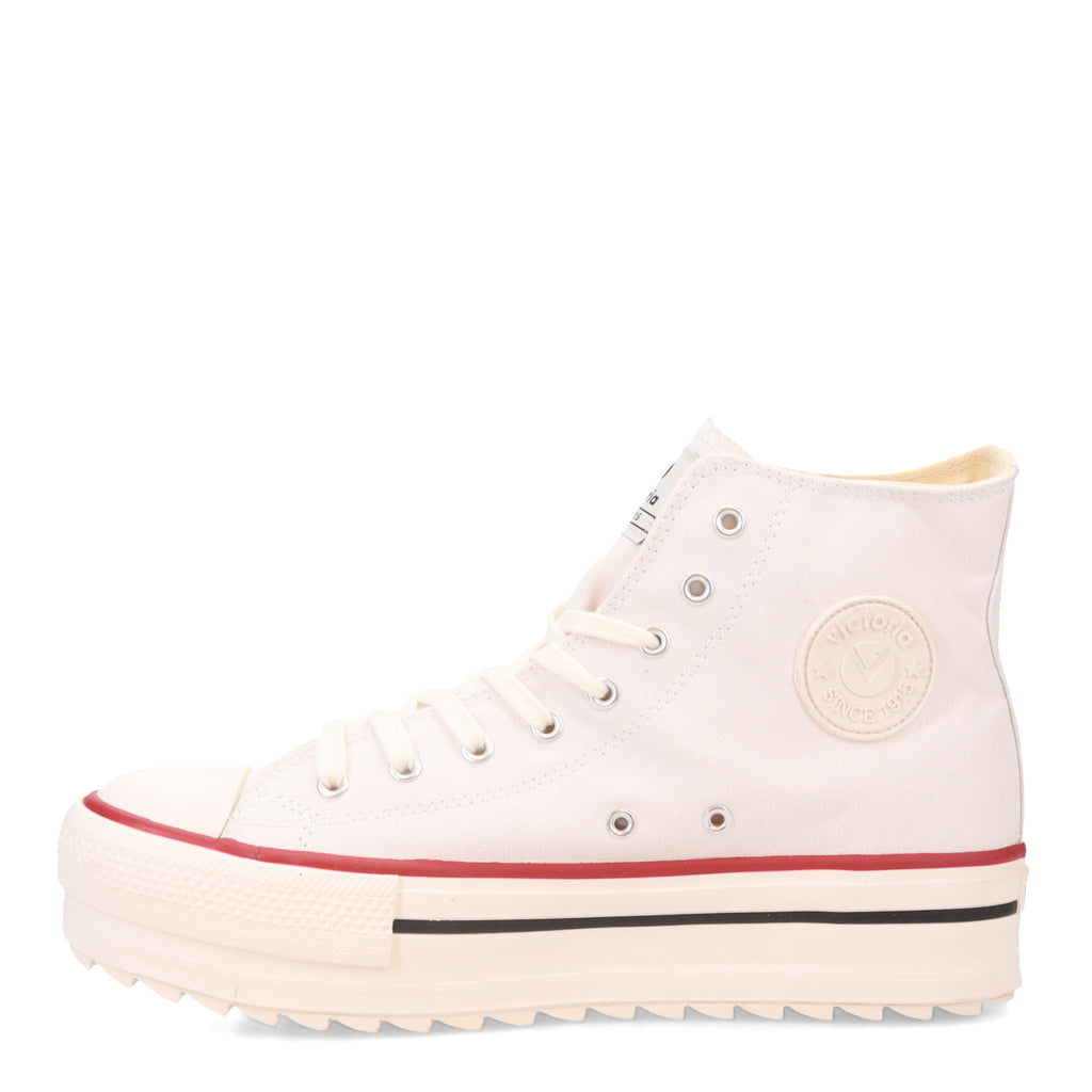 Women's Victoria Tribu Doble Lona Sneaker BLANCO 1061121-BLANCO