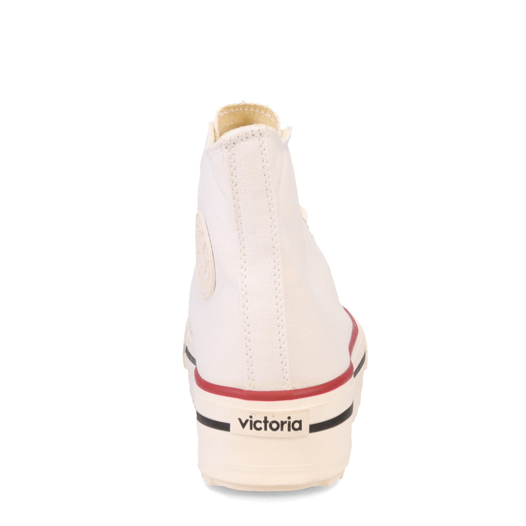 Women's Victoria Tribu Doble Lona Sneaker BLANCO 1061121-BLANCO