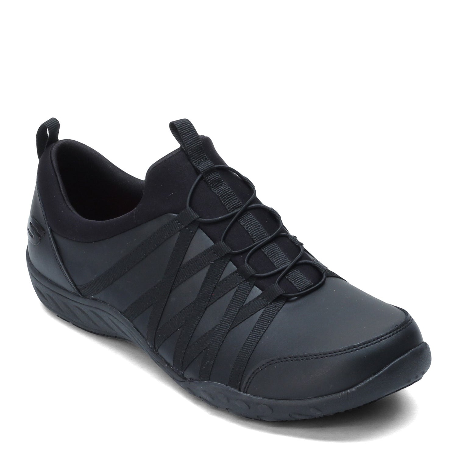 Peltz Shoes  Women's Skechers Rodessa - Dowding SR Work Shoe BLACK 108014-BLK