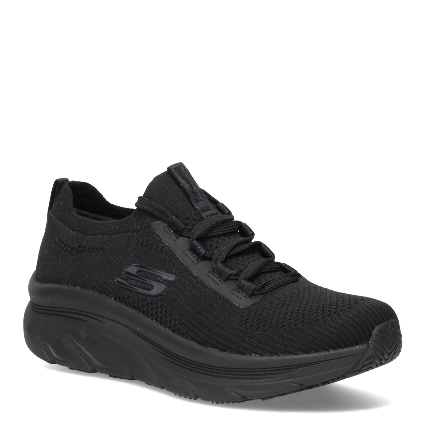 Skechers Shoes: Women's 77222 BLK Black Squad Slip Resistant Athletic Shoe