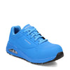 Peltz Shoes  Women's Skechers Work: Uno SR - Deloney Work Shoe BLUE 108101-BLU