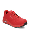 Peltz Shoes  Women's Skechers Work: Uno SR - Deloney Work Shoe Red 108101-RED