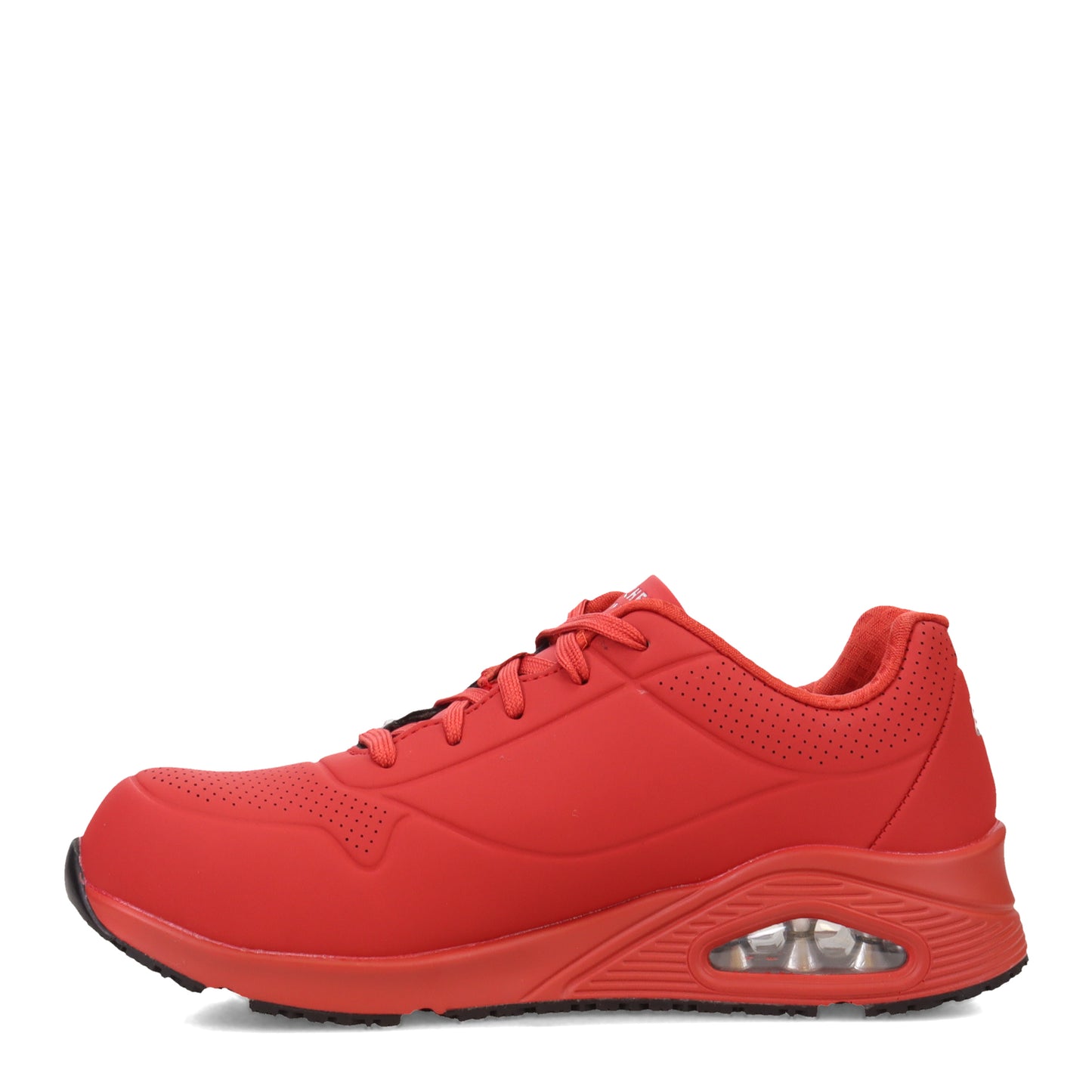 Peltz Shoes  Women's Skechers Work: Uno SR - Deloney Work Shoe Red 108101-RED