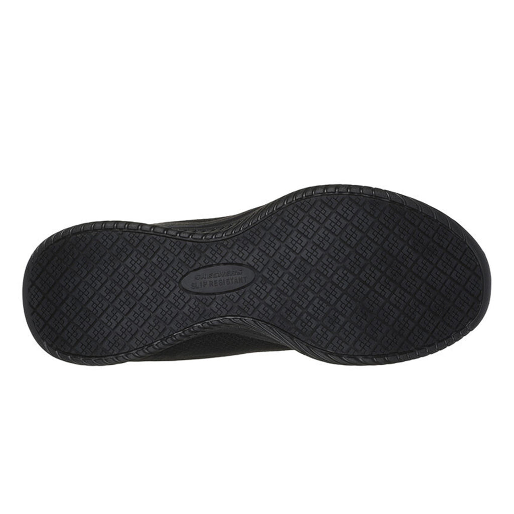 Women's Skechers Work Relaxed Fit: Ultra Flex 3.0 SR - Jinie Sneaker BLACK 108176-BLK