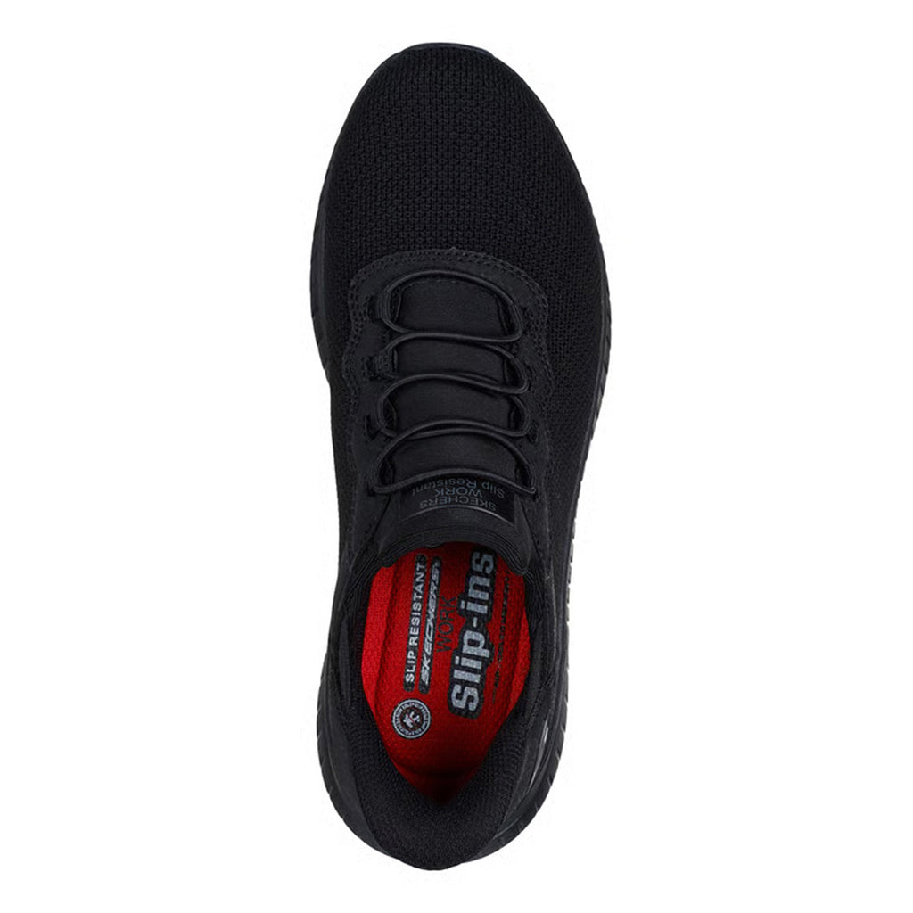 Women's Skechers Work Slip-ins Work: Squad Chaos SR - Jasul Work Sneaker BLACK 108194-BLK