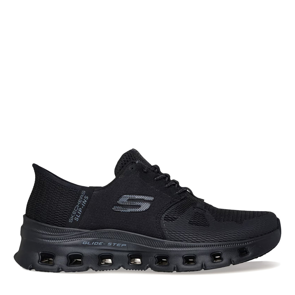 Women's Skechers Slip-ins Work Slip-Resistant: Glide-Step Pro - Edura Sneaker BLACK 108261-BLK