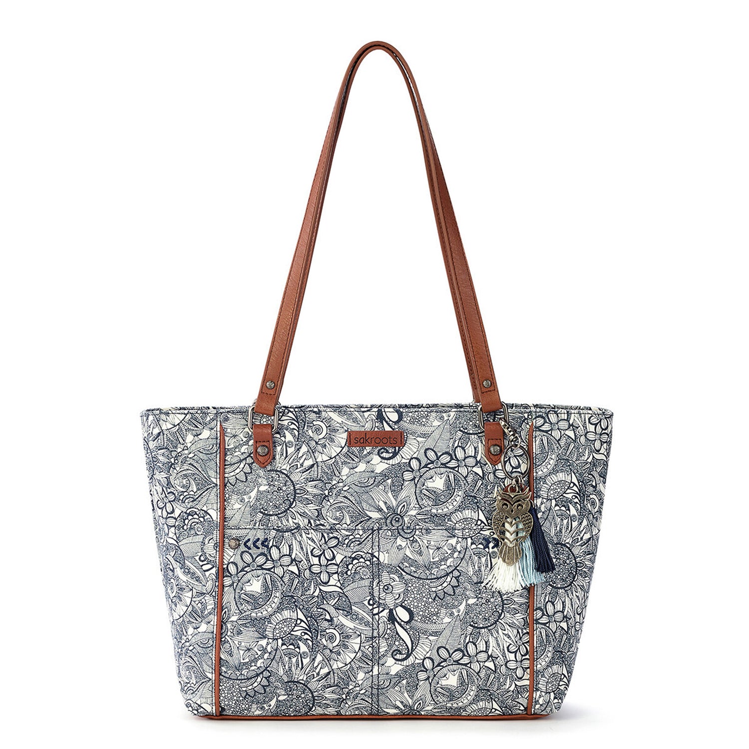 Dripping Dots - Loco for Coco Beach Tote Bag with Pocket — Cindy Shaoul | Artist