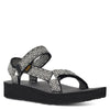 Peltz Shoes  Women's Teva Midform Universal Sandal BOHO WHITE/ BLACK 1090969-BHWHT