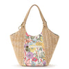Peltz Shoes  Women's Sakroots Roma Small  Shopper PINKBERRY IN BLOOM 109496-PNKBRY B
