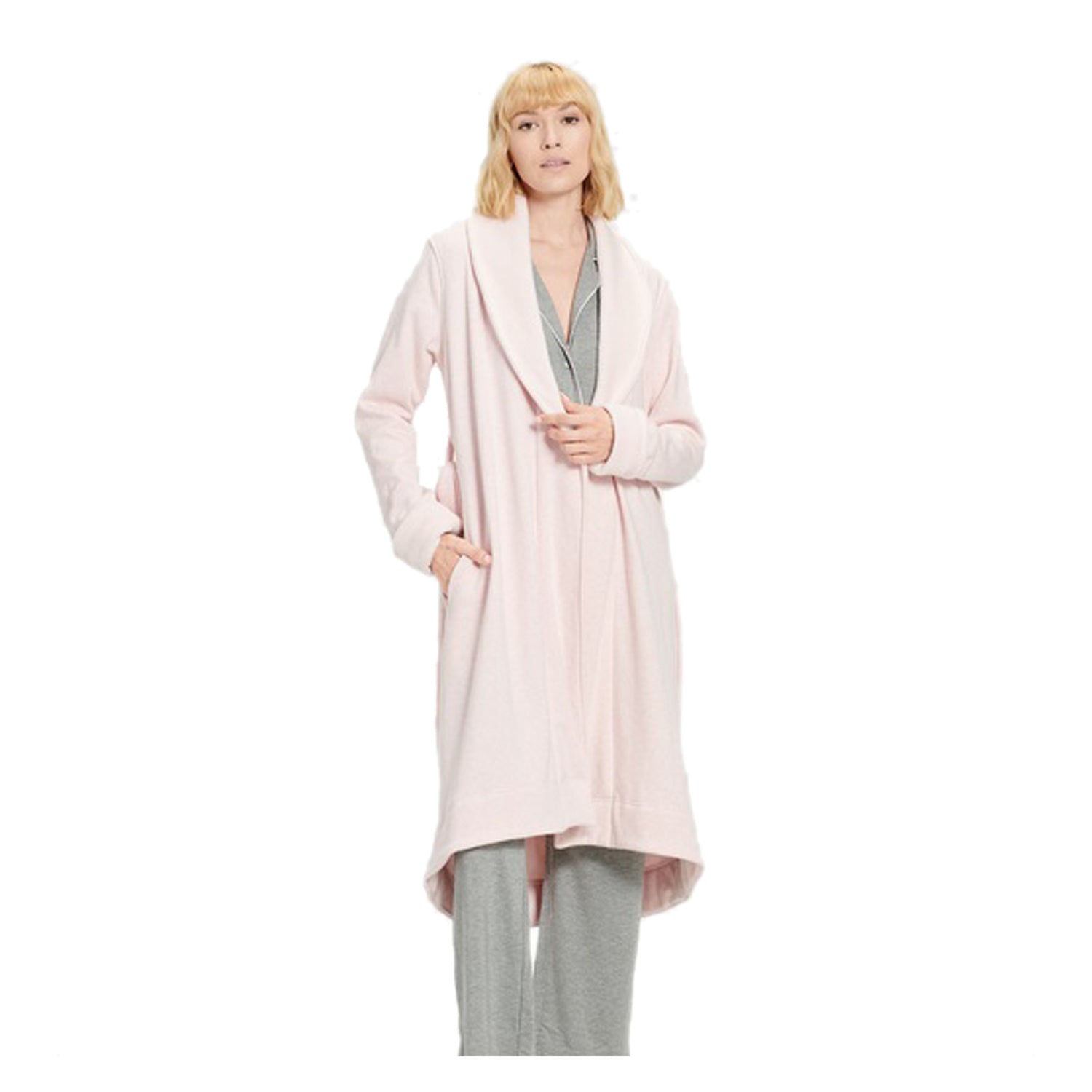 Peltz Shoes  Women's Ugg Duffield II Robe SEASHELL PINK 1095612-SPHH