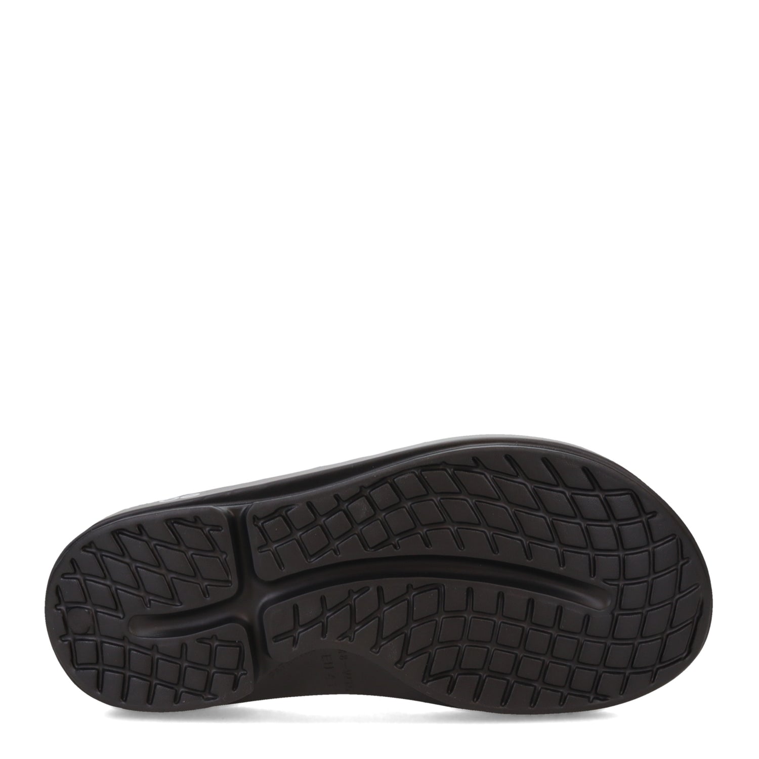 Peltz Shoes  Unisex Oofas OOahh Slide BLACK 1100-BLK