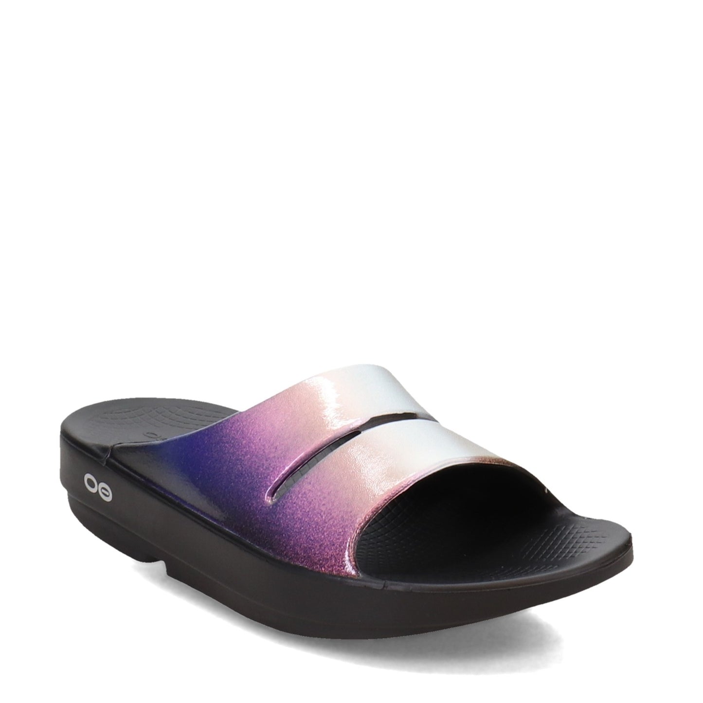 Peltz Shoes  Women's Oofos OOahh Luxe Slide Sandal CALYPSO 1101-CALYPSO