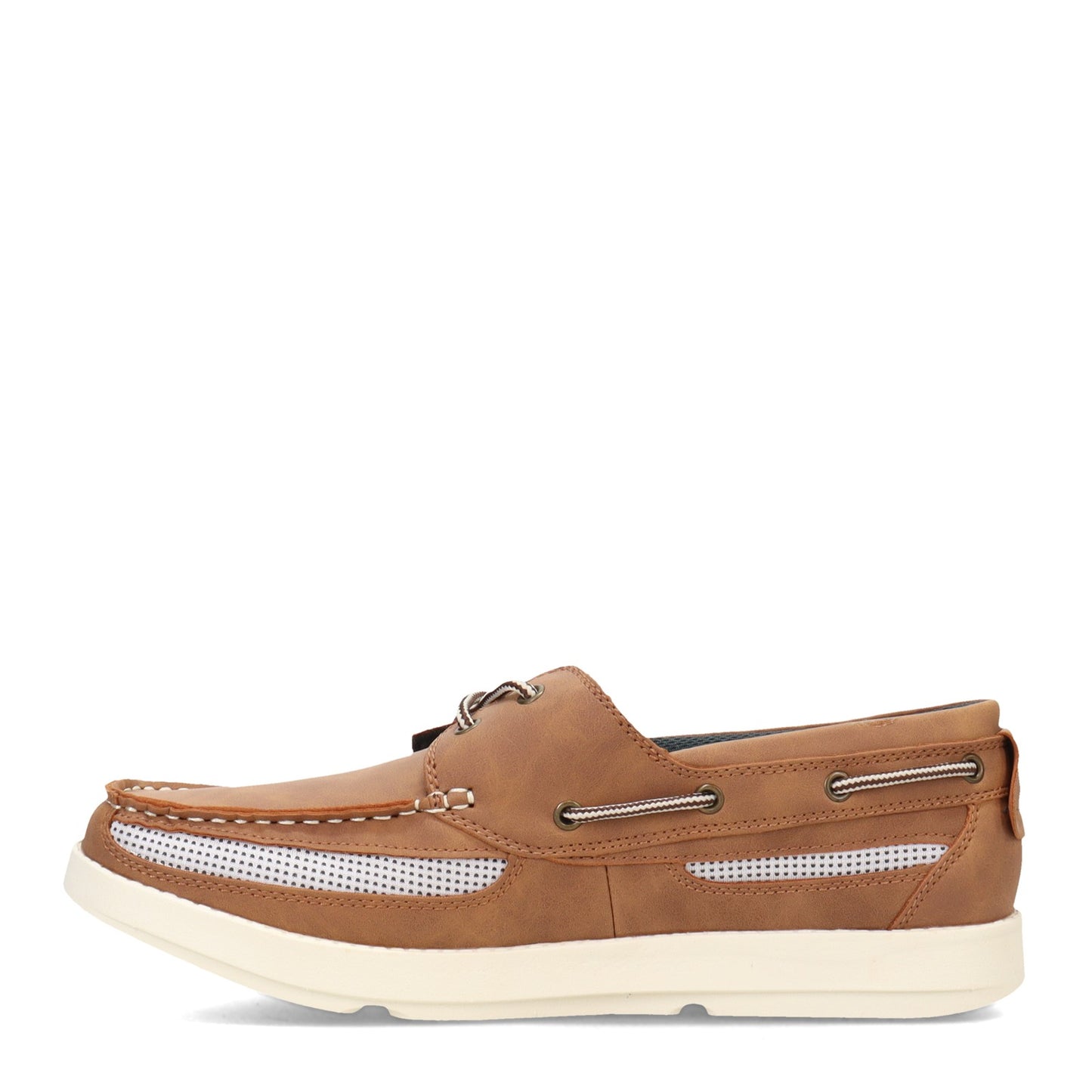 Peltz Shoes  Men's Island Surf Company Cod II Boat Shoe LT BROWN 11010LTB