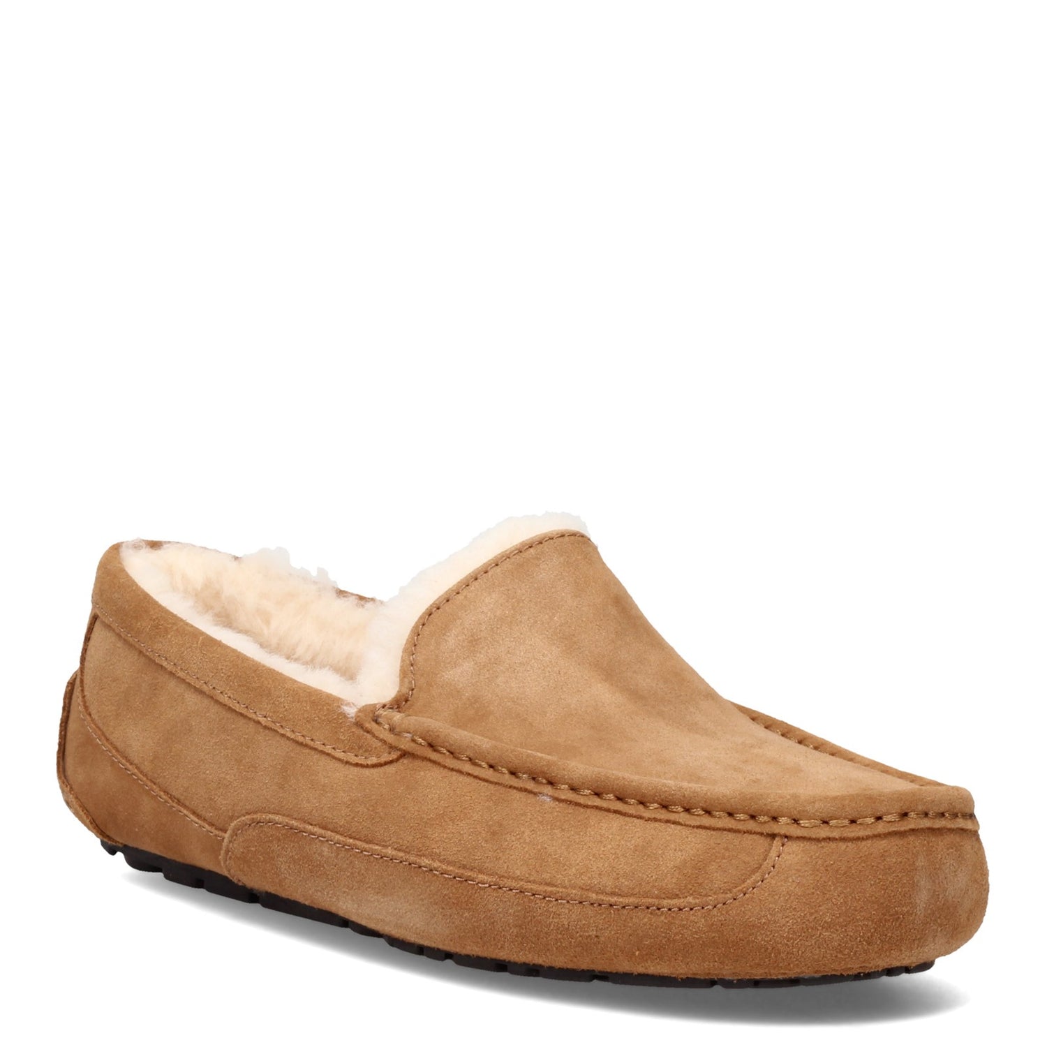 Peltz Shoes  Men's Ugg Ascot Slipper - Wide Width Chestnut 1101110W-CHE