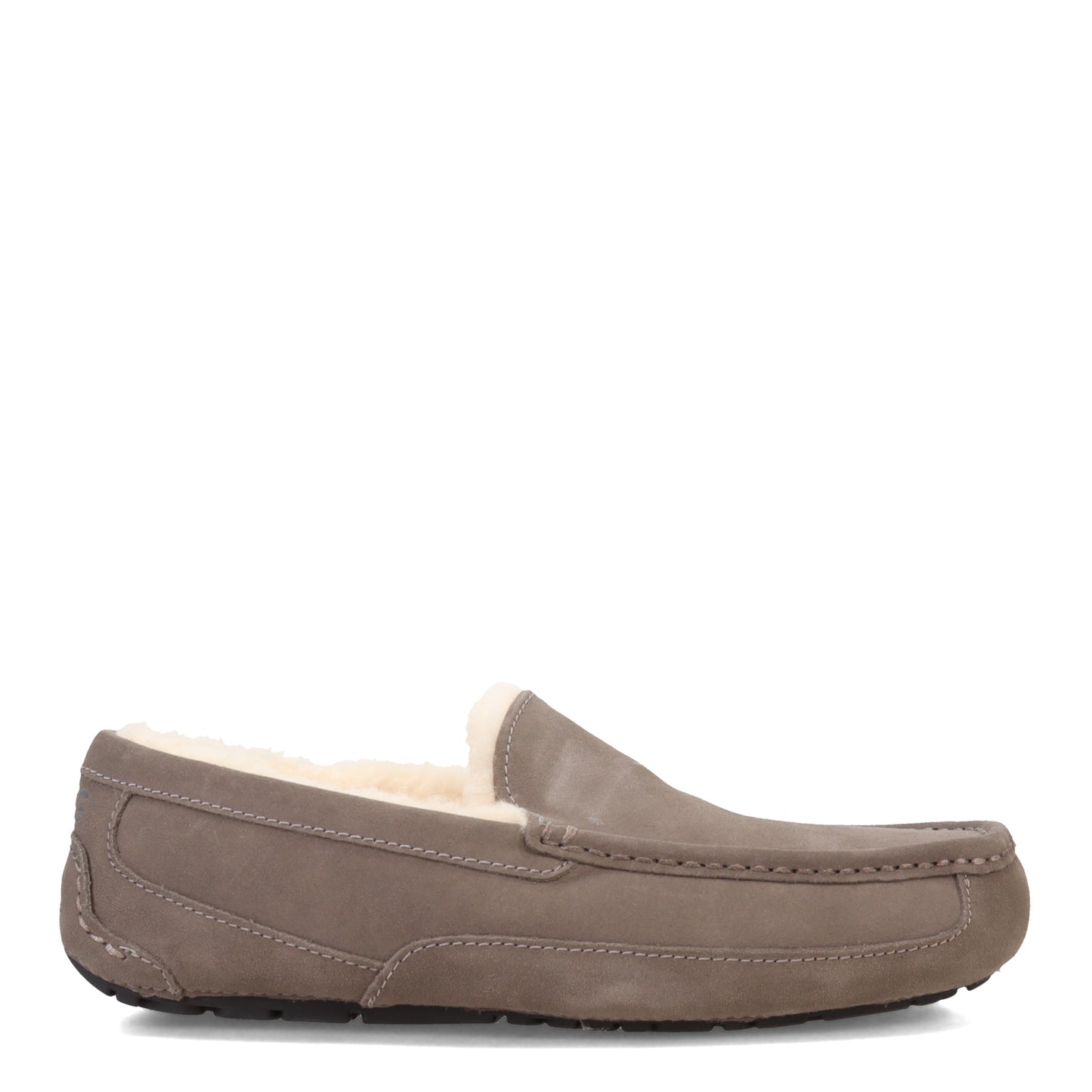 Peltz Shoes  Men's Ugg Ascot Slipper - Wide Width Grey 1101110W-GREY
