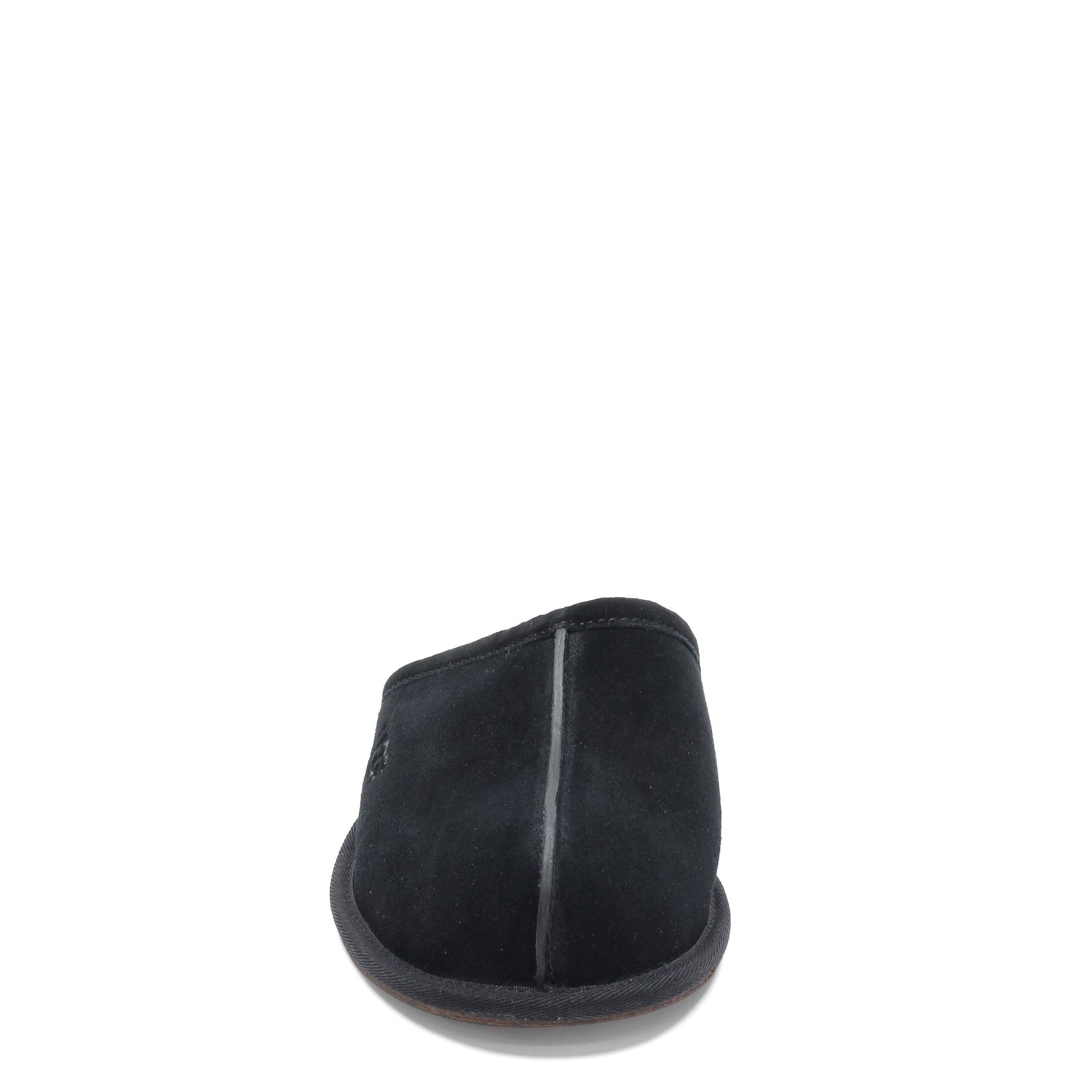Peltz Shoes  Men's Ugg Scuff Slipper Black 1101111-BLK