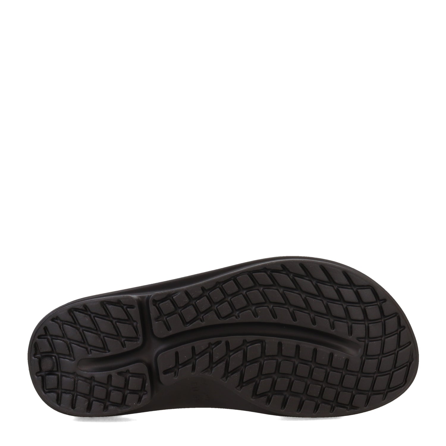Peltz Shoes  Women's Oofos OOahh Luxe Slide Sandal JUNGLE BLACK 1103-BLKJUNGLE