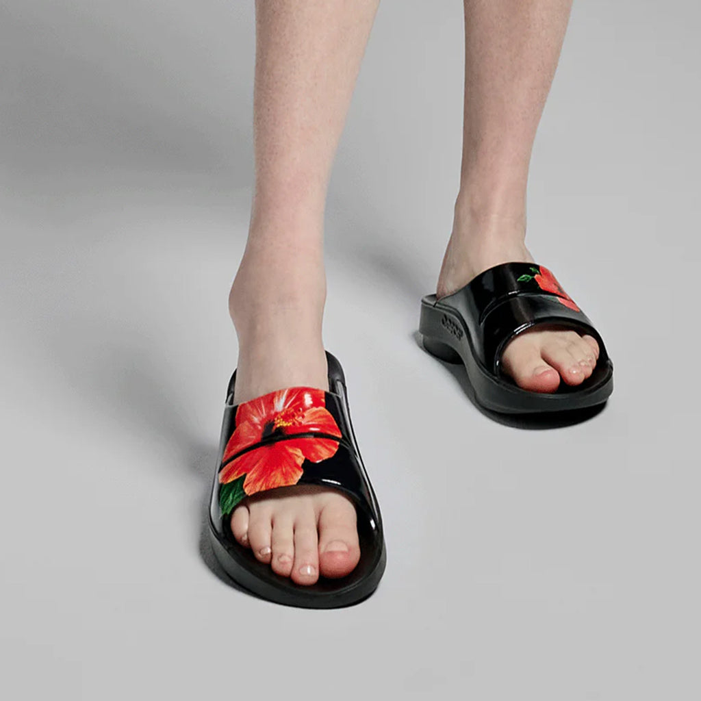 Women's Oofos, OOahh Luxe Slide Sandal