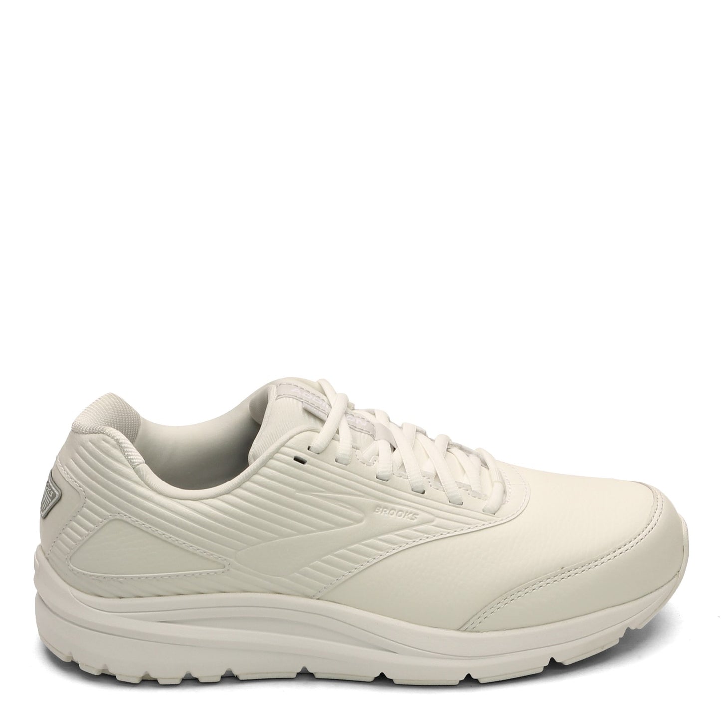 Peltz Shoes  Men's Brooks Addiction Walker 2 Walking Shoe White/White 110318 1D 142