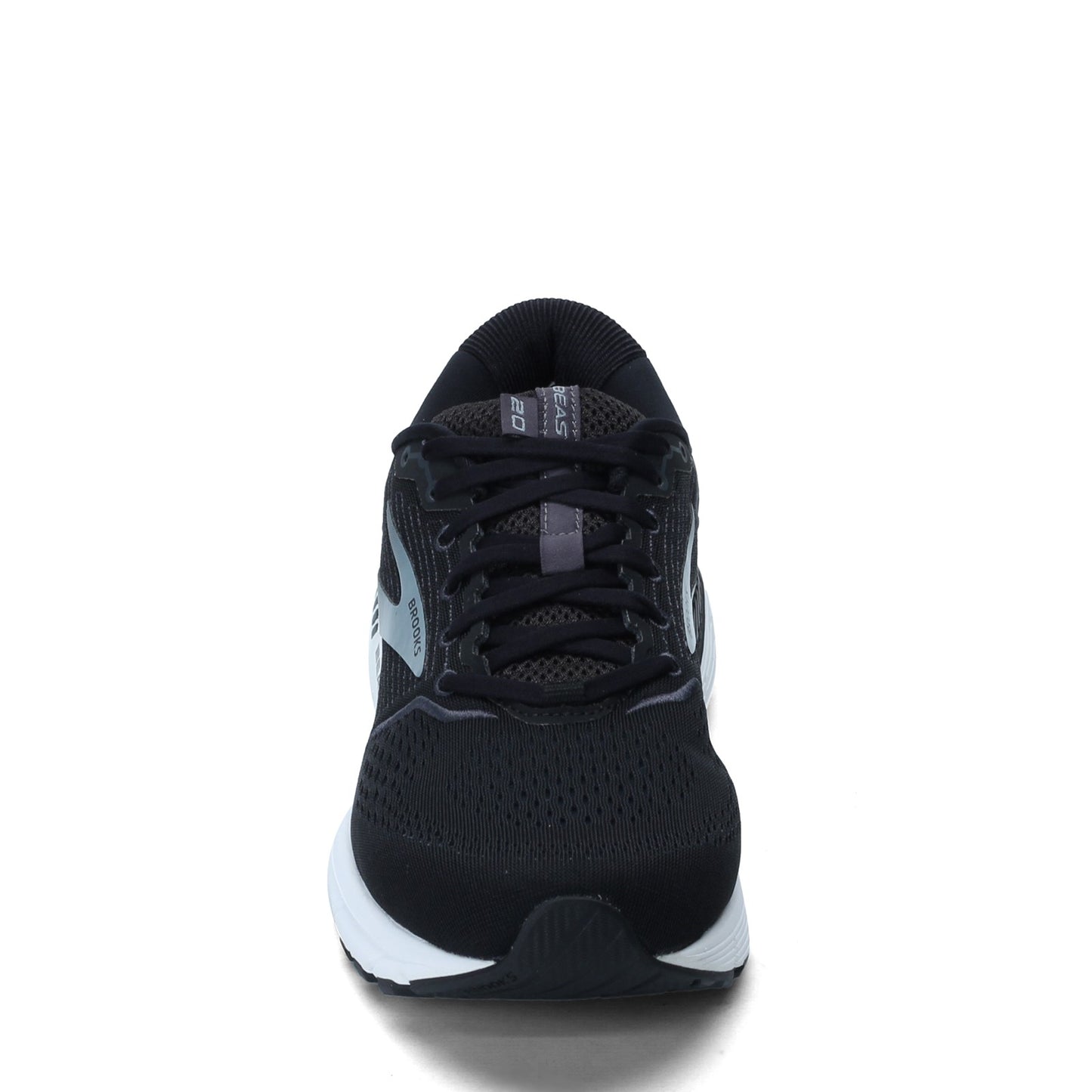 Peltz Shoes  Men's Brooks Beast 20 Running Shoe - Extra Wide Width Black/Ebony 110327 4E 051