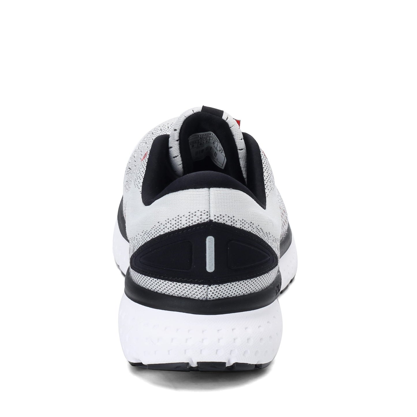 Peltz Shoes  Men's Brooks Glycerin 18 Running Shoe Grey/Black/Red 110329 1D 094
