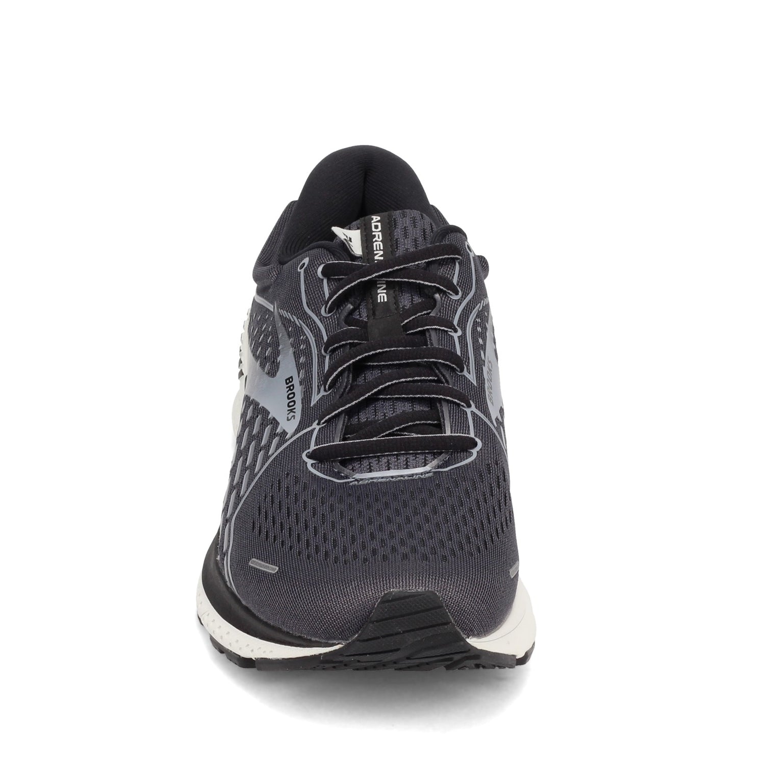 Peltz Shoes  Men's Brooks Adrenaline GTS 21 Running Shoe Pearl/Black/Grey 110349 1D 093