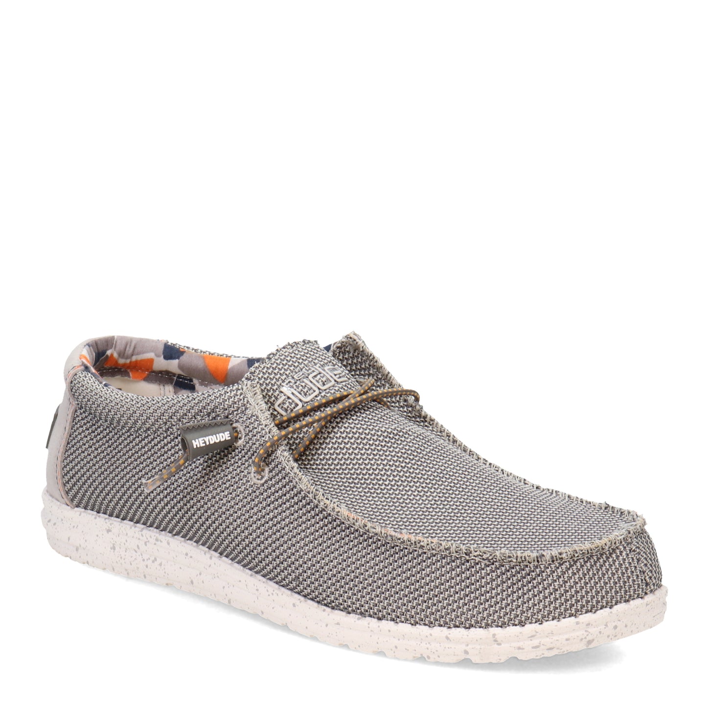 Peltz Shoes  Men's Hey Dude Wally Sox Slip-On ASPHALT 110352167