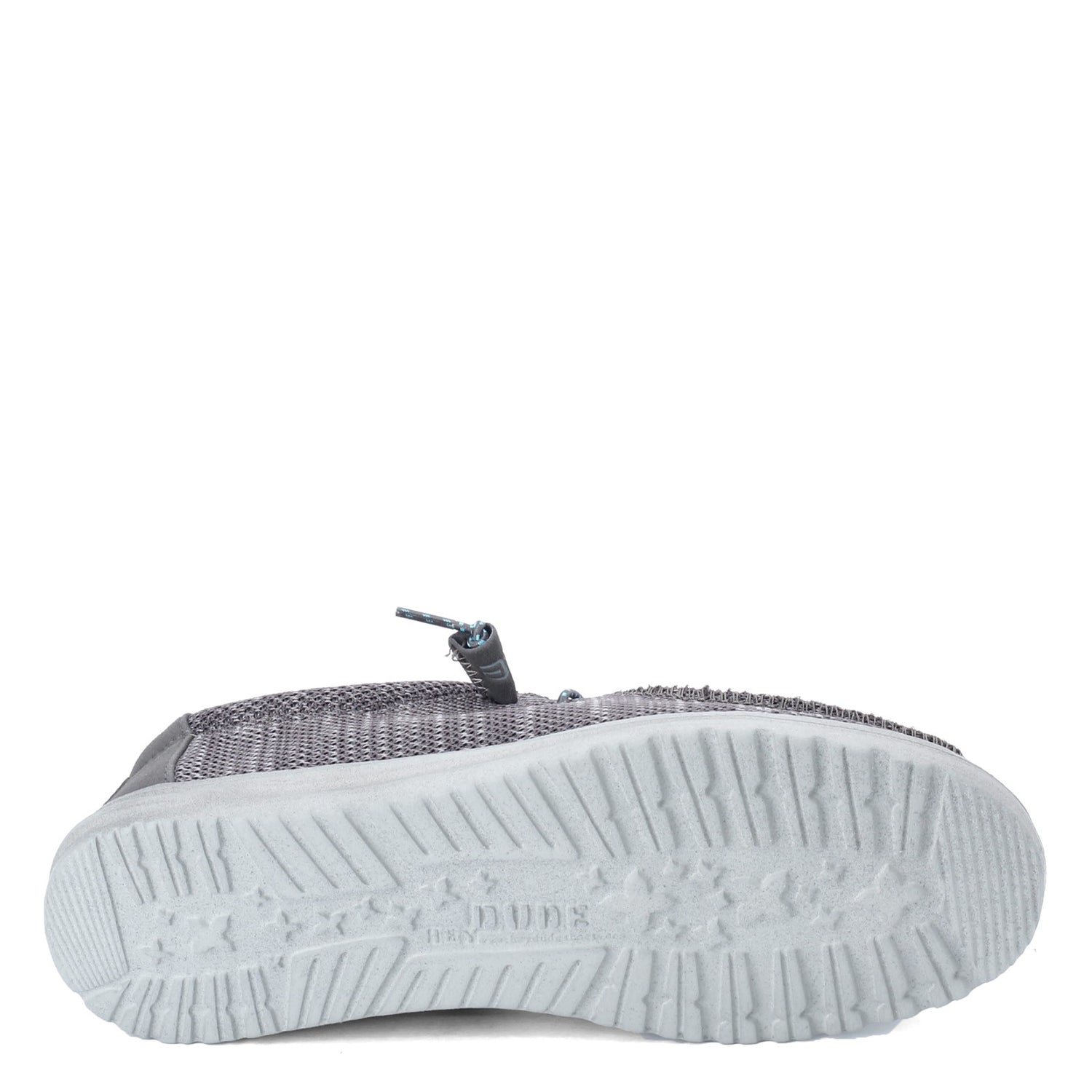 Peltz Shoes  Men's Hey Dude Wally Sox CHARCOAL 110354000