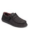Peltz Shoes  Men's Hey Dude Wally Sox JET BLACK 110354935