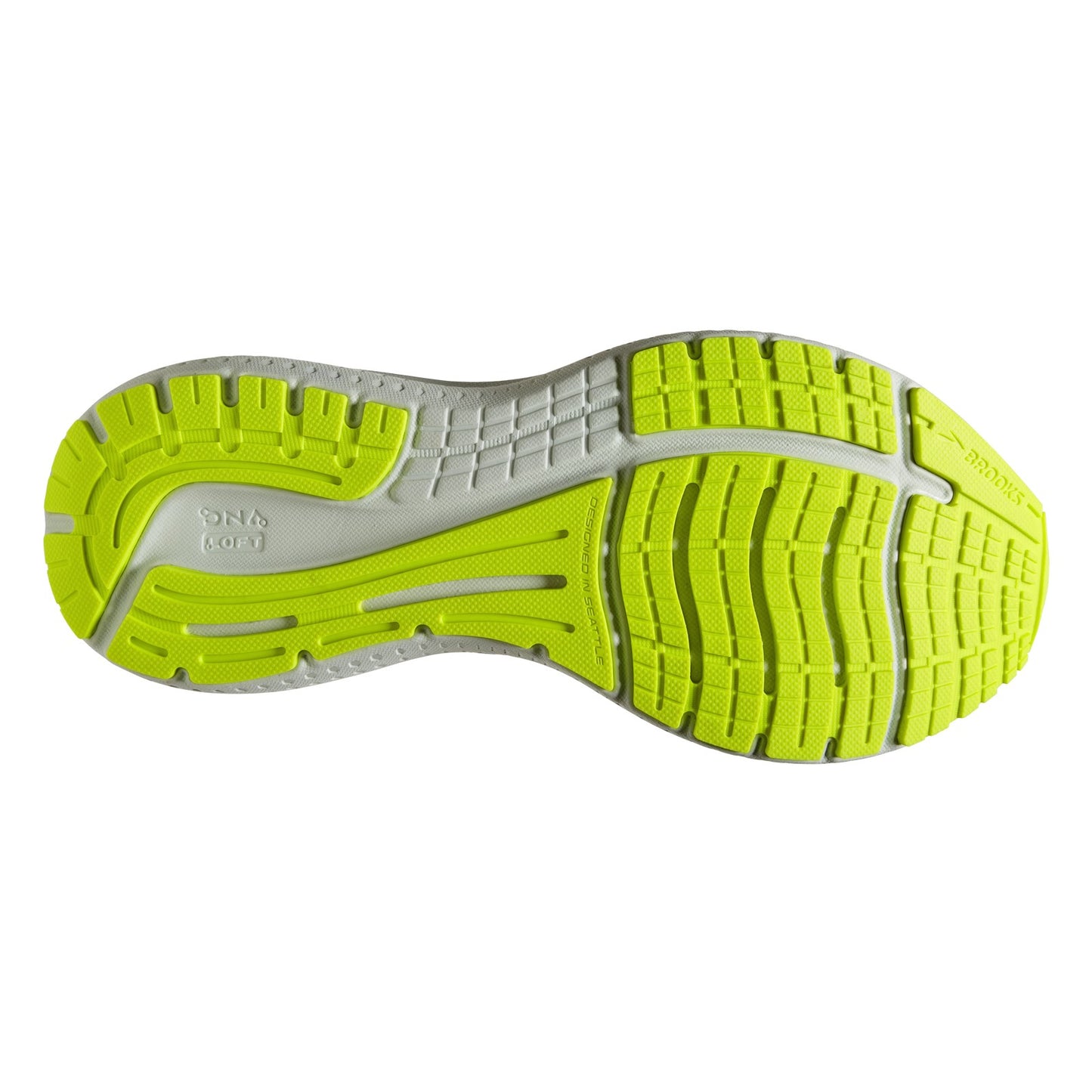 Peltz Shoes  Men's Brooks Glycerin 19 Running Shoe BLACK NIGHTLIFE 110356 1D 050