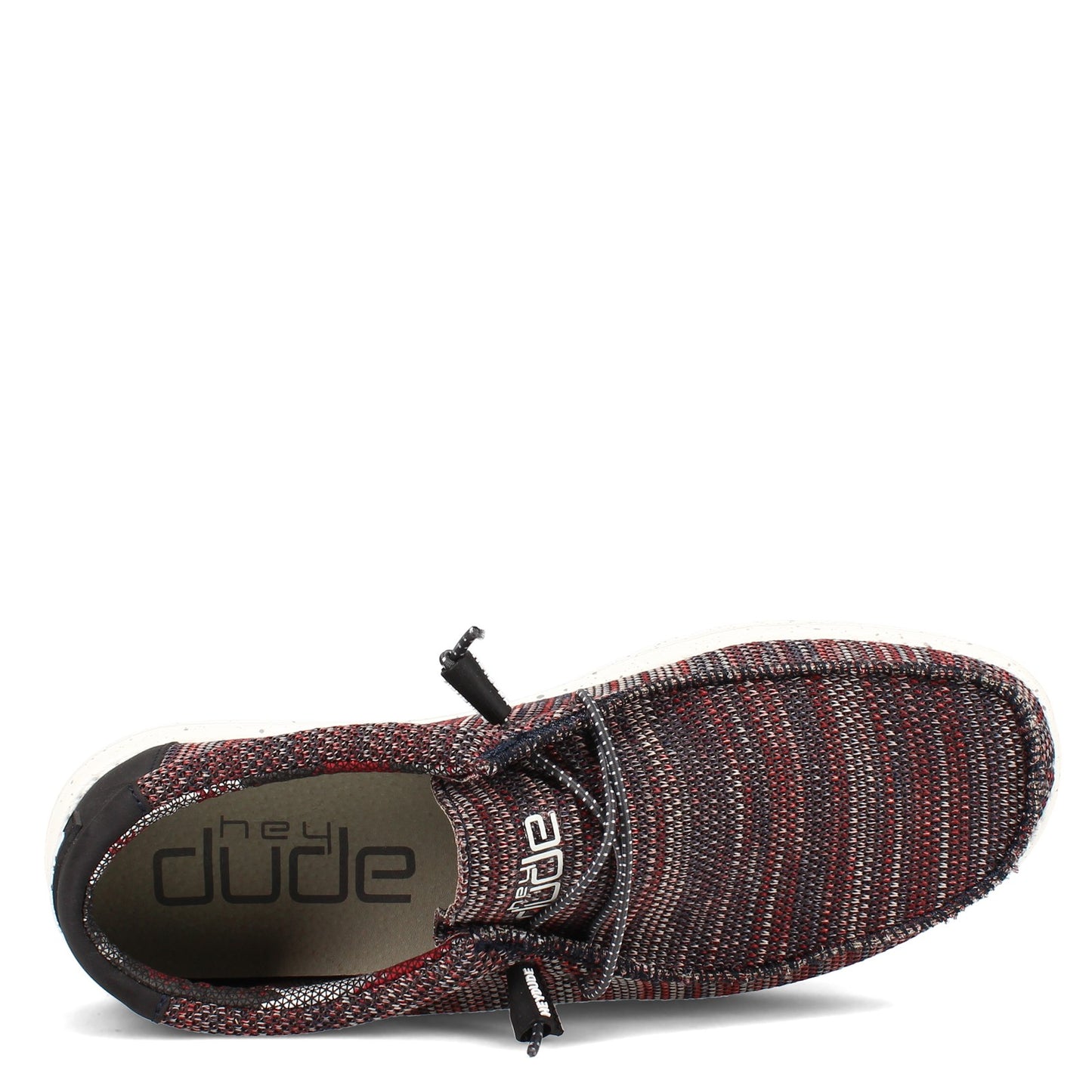 Peltz Shoes  Men's Hey Dude Wally Sox Slip-On GARGOYLE 110356835