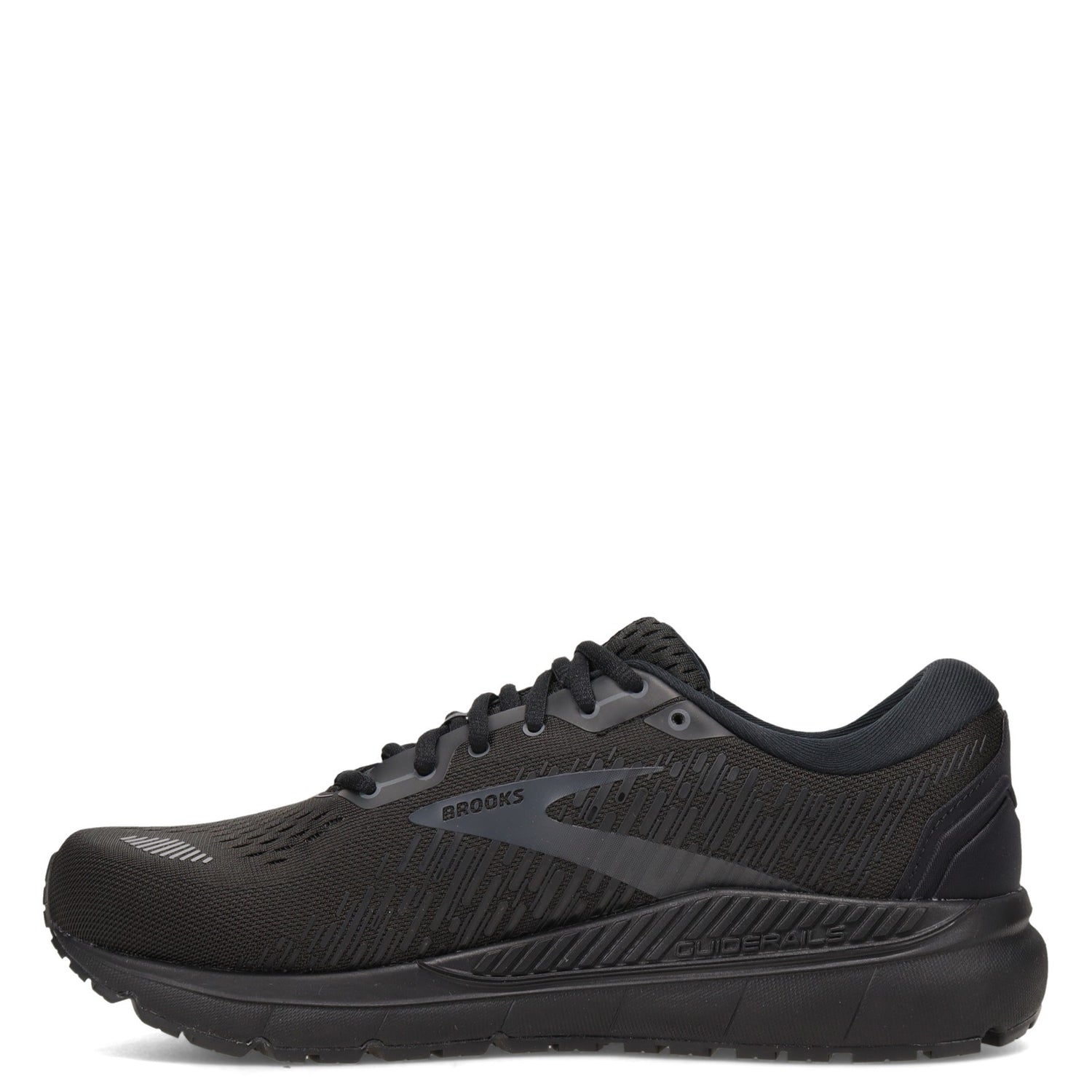 Peltz Shoes  Men's Brooks Addiction GTS 15 Running Shoe - Wide Width Black/Ebony 110365 2E 020