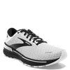 Peltz Shoes  Men's Brooks Adrenaline GTS 22 Running Shoe White/Grey/Black 110366 1D 135