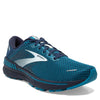 Peltz Shoes  Men's Brooks Adrenaline GTS 22 Running Shoe Titan/Teal/Grey 110366 1D 445