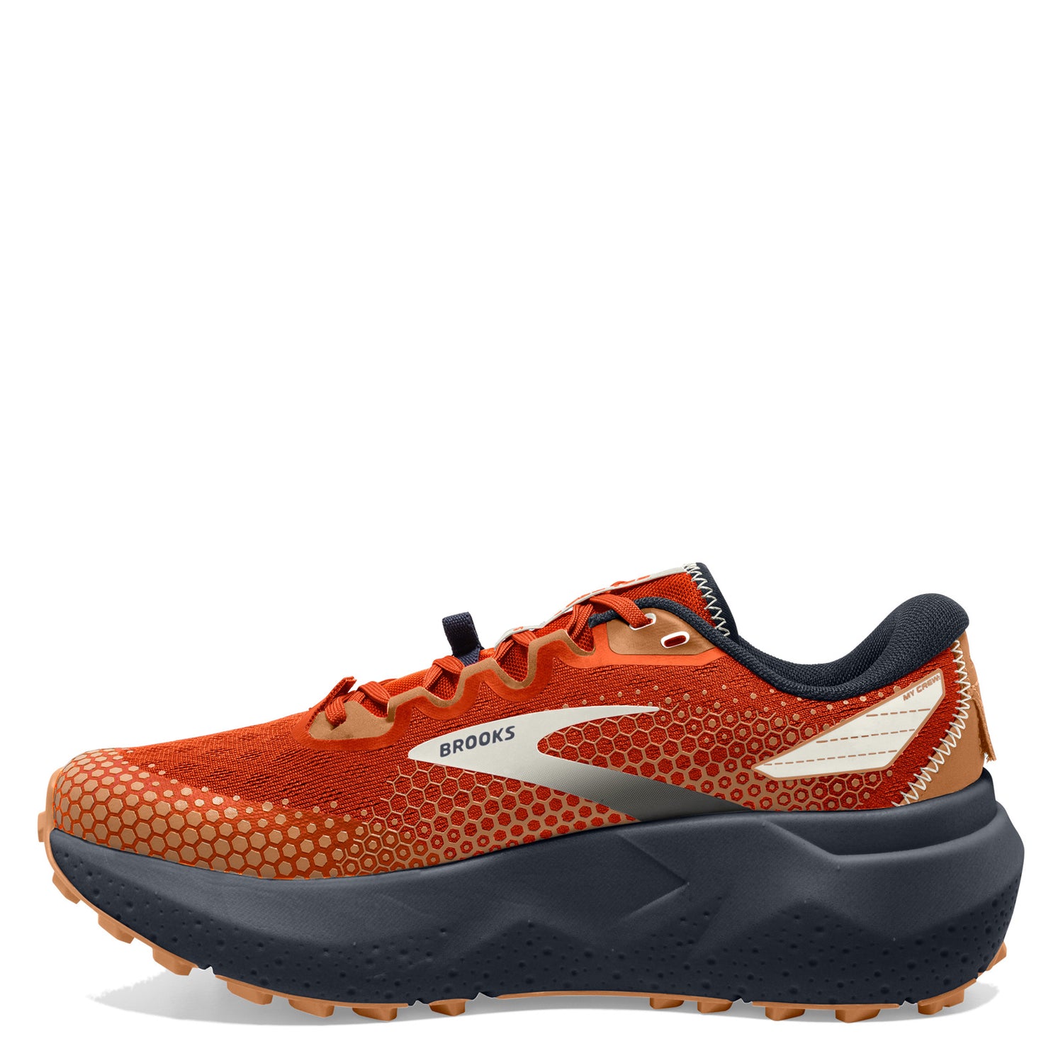 Peltz Shoes  Men's Brooks Caldera 6 Trail Running Shoe Peacoat/Atomic/Blue 110379 1D 269