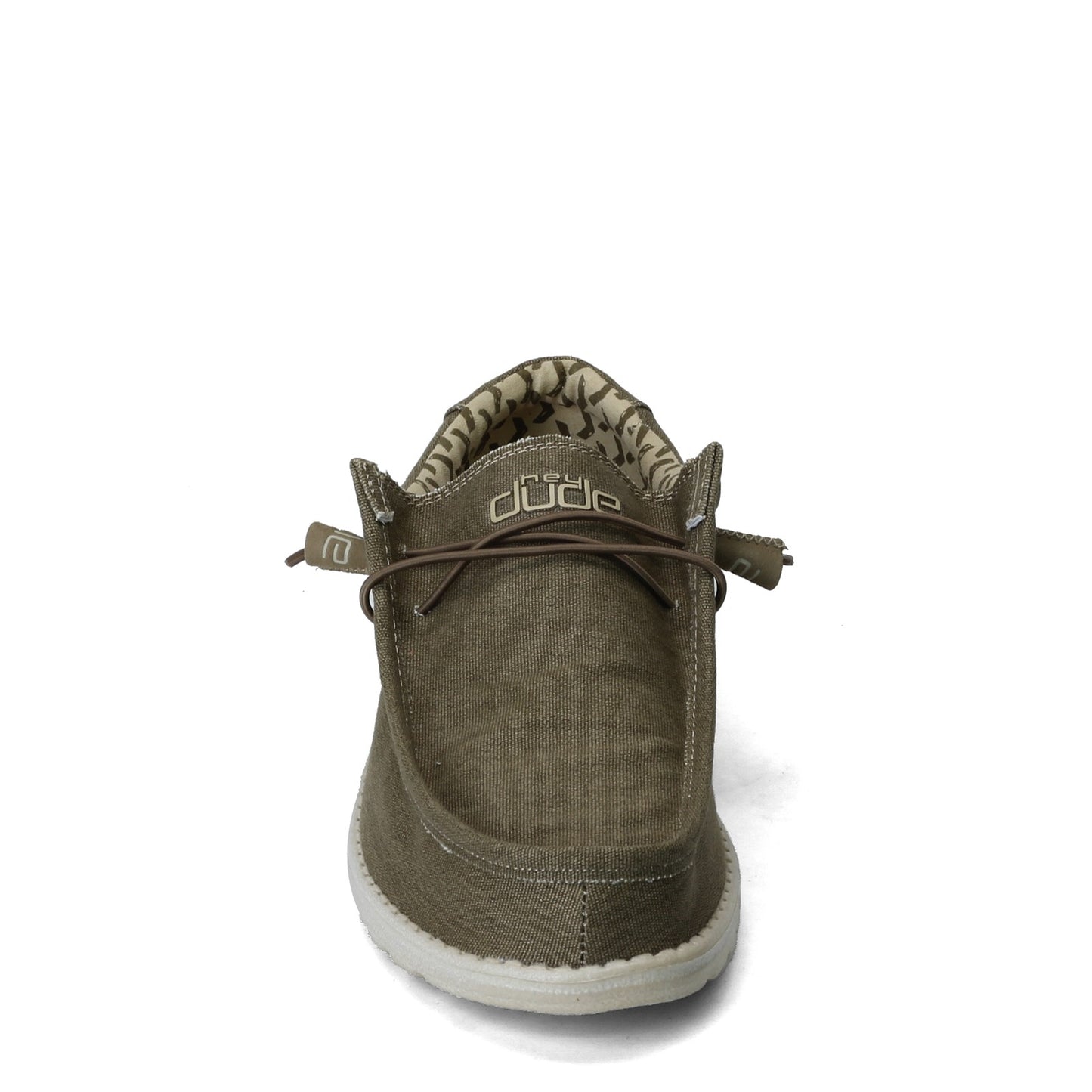 Peltz Shoes  Men's Hey Dude Wally Stretch Slip-On TOBACCO 110381521