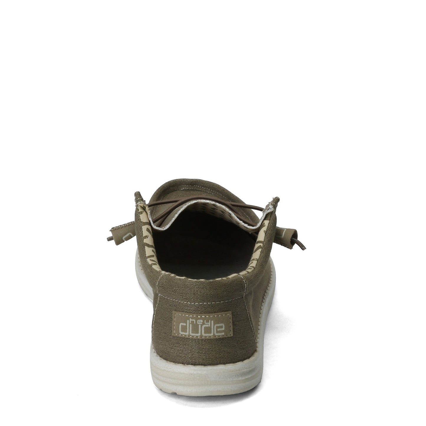 Peltz Shoes  Men's Hey Dude Wally Stretch Slip-On TOBACCO 110381521
