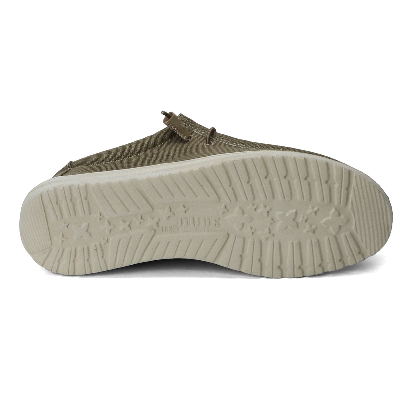 Peltz Shoes  Men's Hey Dude Wally Stretch Slip-On TOBACCO 110381521
